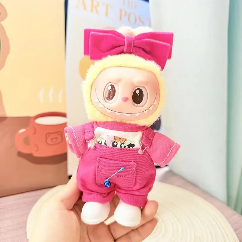 Original 17cm labubu clothes outfit Plush doll clothes Macaron Cute Clothing DIY Kid Gift Clothes Hair accessories v1v2 clothes Original 17cm labubu clothes outfit Plush doll clothes Macaron Cute Clothing DIY Kid Gift Clothes Hair accessories v1v2 clothes