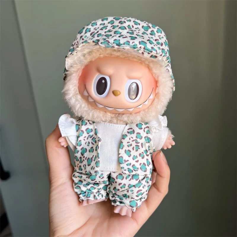 Mini Plush Doll Clothes Outfit Accessories for 17cm Labubu V1 V2 and Multiple Series - The Perfect Attire for Your Doll