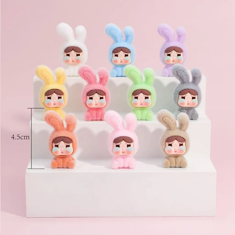 1/9PCS 4cm Cartoon Labubu Series Mini Flocking Exquisite Cute Doll Gift Diy Pendant Accessories Decoration Kawaii Toys Gifts 1/9PCS 4cm Cartoon Labubu Series Mini Flocking Exquisite Cute Doll Gift Diy Pendant Accessories Decoration Kawaii Toys Gifts
