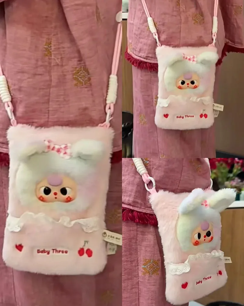 New Baby Three Mobile Bag Blind Box Series Plush Mystery Box Cute Doll Anime Figures Decorative Pendant Surprise Girl Gift Toys New Baby Three Mobile Bag Blind Box Series Plush Mystery Box Cute Doll Anime Figures Decorative Pendant Surprise Girl Gift Toys