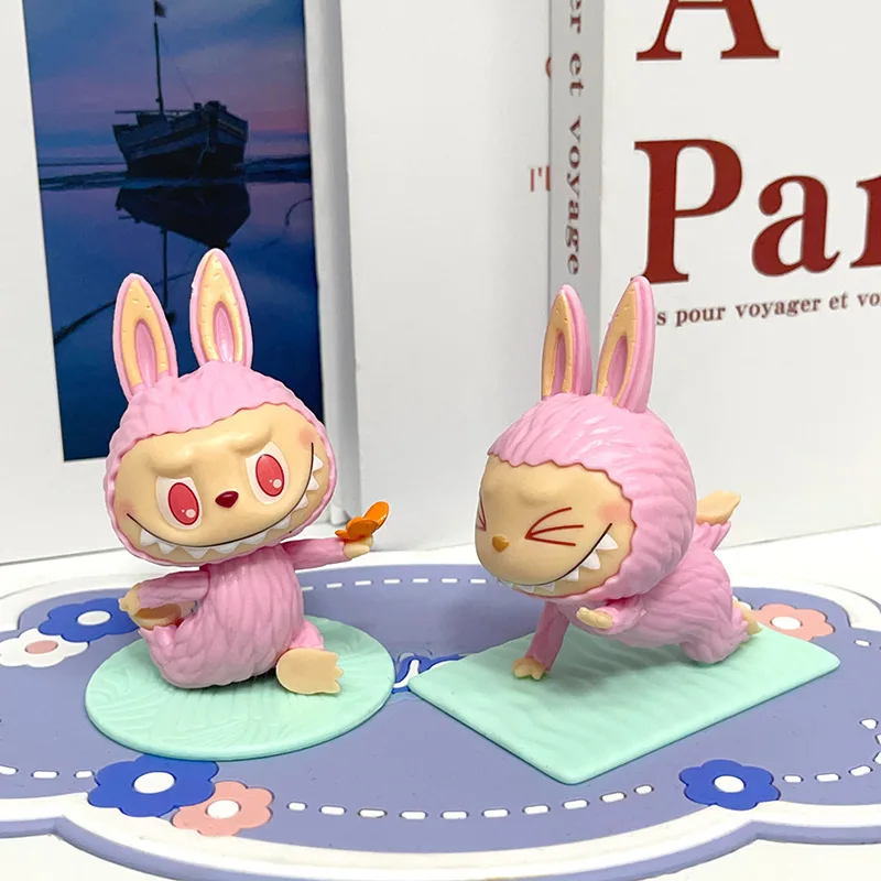 Labubu Blind Box Figure Toy Dolls Yoga Serise For Fans Children Christmas Birthday Gift Labubu Blind Box Figure Toy Dolls Yoga Serise For Fans Children Christmas Birthday Gift