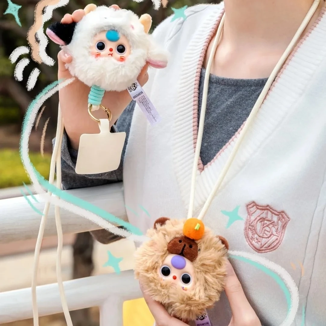 Baby Three Plush Phone Lanyard Blind Box Outdoor Cute Plush Keychain Pendant Phone Decoration Doll Trendy Toy Kid Christmas Gift Baby Three Plush Phone Lanyard Blind Box Outdoor Cute Plush Keychain Pendant Phone Decoration Doll Trendy Toy Kid Christmas Gift