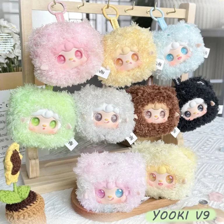 Yooki V4 Plush Take A Bite Of Bear Series Blind Box Cute Plush Pendant Desktop Ornament Toy Anime Guess Doll Mystery Box Gifts