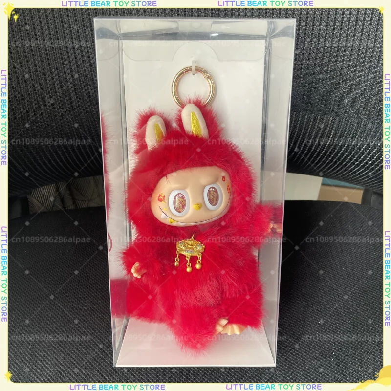 2025 Hot Selling Labubu Pink Luck Change Handmade Modification Cute Doll Replica Desktop Decoration Trendy Decor Holiday Gifts 2025 Hot Selling Labubu Pink Luck Change Handmade Modification Cute Doll Replica Desktop Decoration Trendy Decor Holiday Gifts