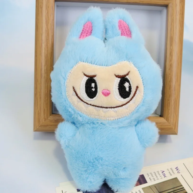 5pcs/lot  Labubu Plush Toy Kawaii White Labubu Stuffed Plushies Toys for Pillow Children Key chain accessories doll  Toys
