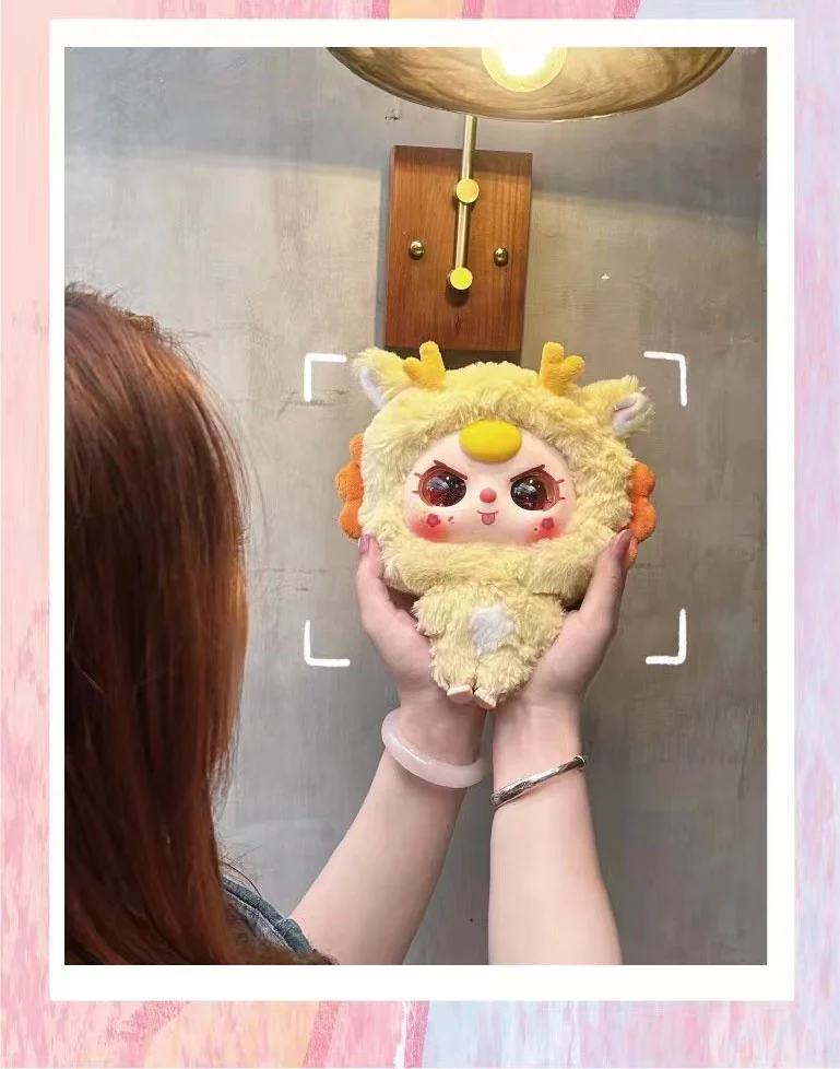 Baby Three Big Head Baby Zipper Bag Series Blind Box Desktop Exquisite Decoration Plush Doll Creative Fun Mysterious Box Gift Baby Three Big Head Baby Zipper Bag Series Blind Box Desktop Exquisite Decoration Plush Doll Creative Fun Mysterious Box Gift