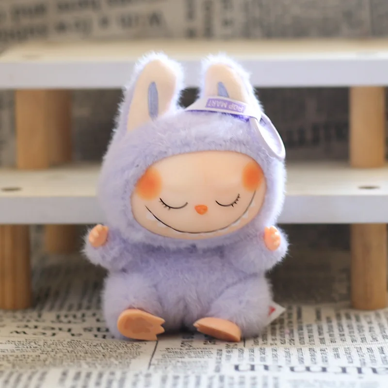 15cm Labubu Plush Keychain Cartoon Three-dimensional Enamel Doll Students Schoolbag Pendant Car Key Chain Gifts for Children 15cm Labubu Plush Keychain Cartoon Three-dimensional Enamel Doll Students Schoolbag Pendant Car Key Chain Gifts for Children