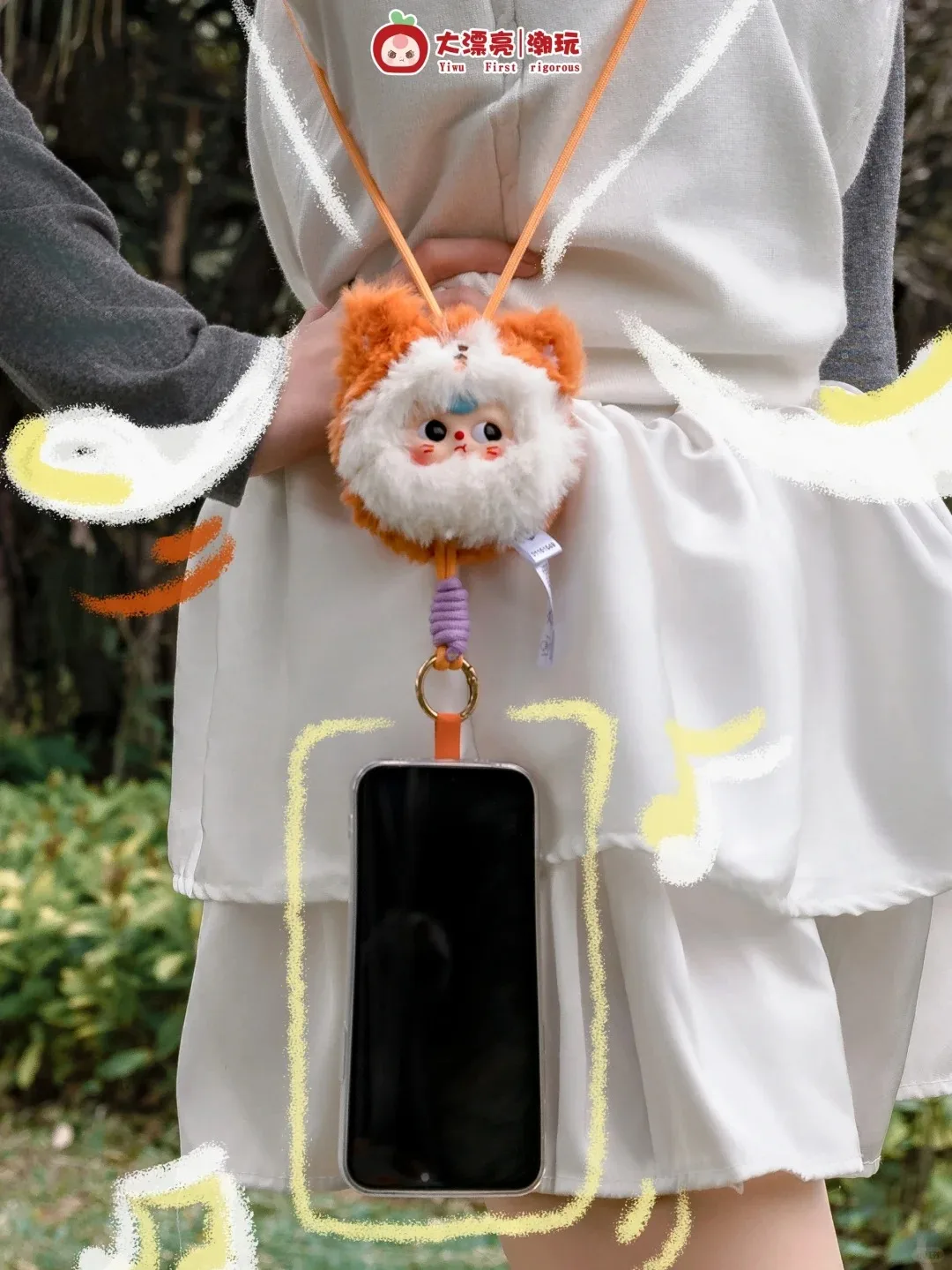 Baby Three Plush Phone Lanyard Blind Box Outdoor Cute Plush Keychain Pendant Phone Decoration Doll Trendy Toy Kid Christmas Gift Baby Three Plush Phone Lanyard Blind Box Outdoor Cute Plush Keychain Pendant Phone Decoration Doll Trendy Toy Kid Christmas Gift