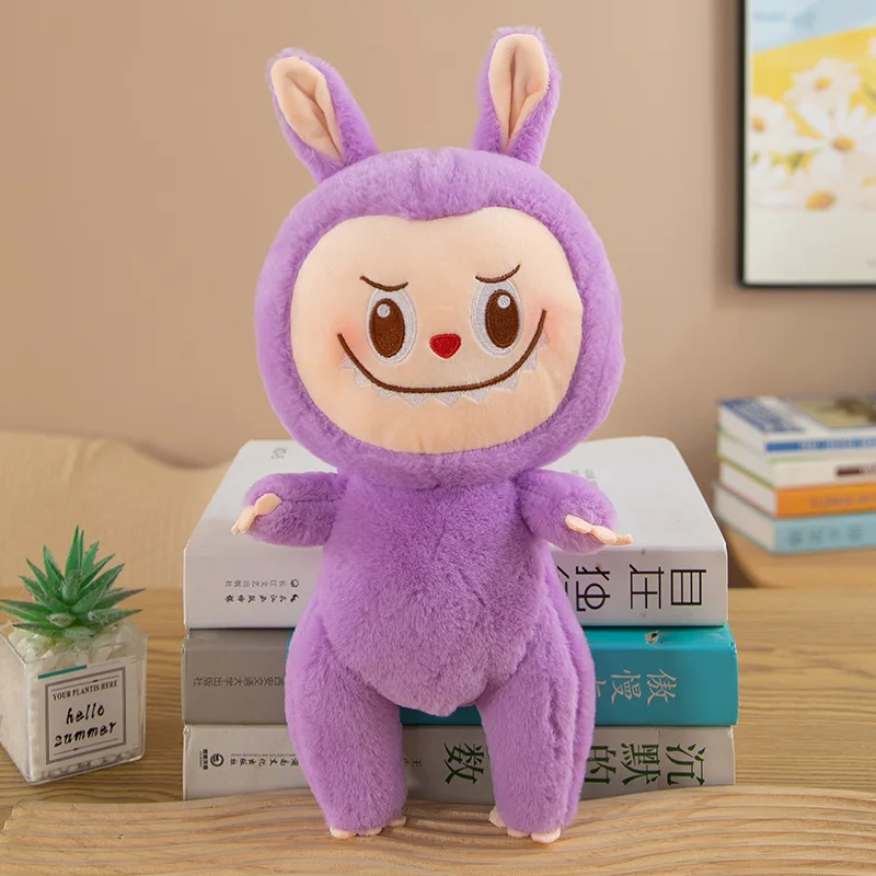 30CM Colorful Labubu Plush Doll Toy Cartoon Cute Girls Suppleness Doll Children Festivals Birthday Gift for Kids 30CM Colorful Labubu Plush Doll Toy Cartoon Cute Girls Suppleness Doll Children Festivals Birthday Gift for Kids