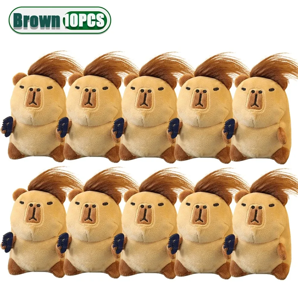 1-20PCS Kawaii Keychain Plush Pendant Explosive Kapybara Plush Pendant Keychain Toys Bag Pendant Doll Car Decoration Doll 1-20PCS Kawaii Keychain Plush Pendant Explosive Kapybara Plush Pendant Keychain Toys Bag Pendant Doll Car Decoration Doll