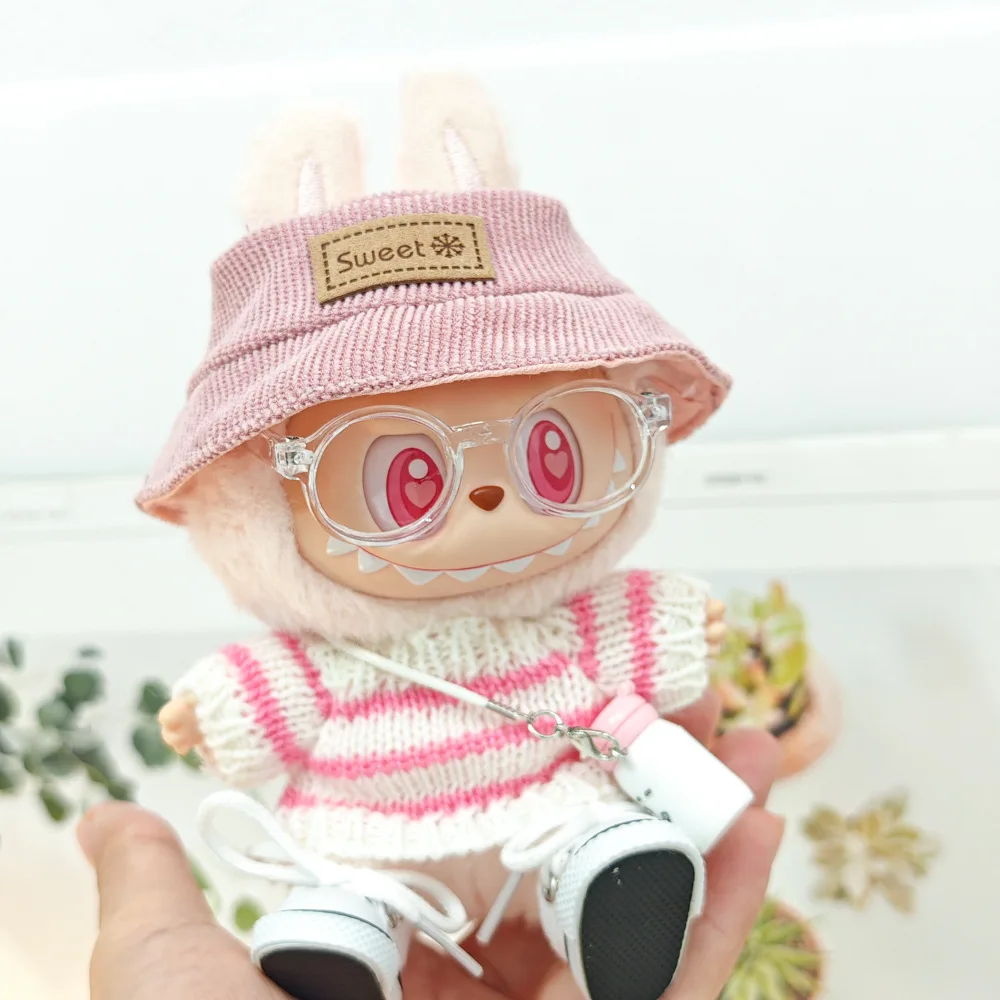 Only Labbubu Clothes Labubu Doll Accessories Kawaii Jewelry Cute Doll Ornament Christmas Gift Creative Labubu Keyring Kids Toys