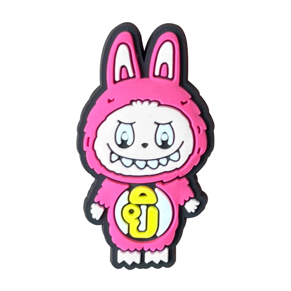 10pcs Labubu Shoe Flower Buckle for Men Women Anime Cartoon Cute Applique Boys Girls Shoes DIY Decorative Products Patch Toys 10pcs Labubu Shoe Flower Buckle for Men Women Anime Cartoon Cute Applique Boys Girls Shoes DIY Decorative Products Patch Toys