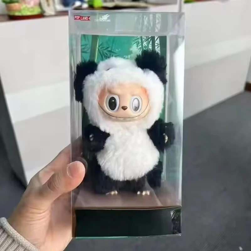 17cm Labubu Panda Mentor Series Blind Box Vinyl Doll Trendy Ornament  Keychain Collected 1:1 Replica High Qualitybirthday Gift