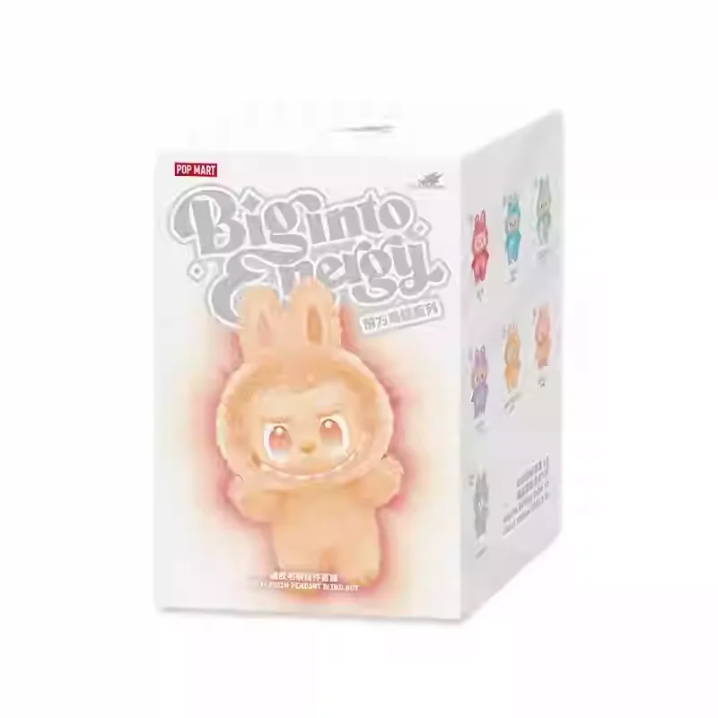 G6 Good-Quality Labubu 3.0 Big Into Energy Replica 17cm Labubu V1  Monsters Blind Box Toys Cardiac Macarone Girl Gifts Keychain