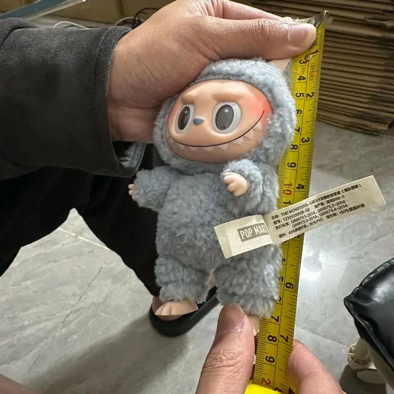 G6 Good-Quality Labubu 3.0 Big Into Energy Replica 17cm Labubu V1  Monsters Blind Box Toys Cardiac Macarone Girl Gifts Keychain
