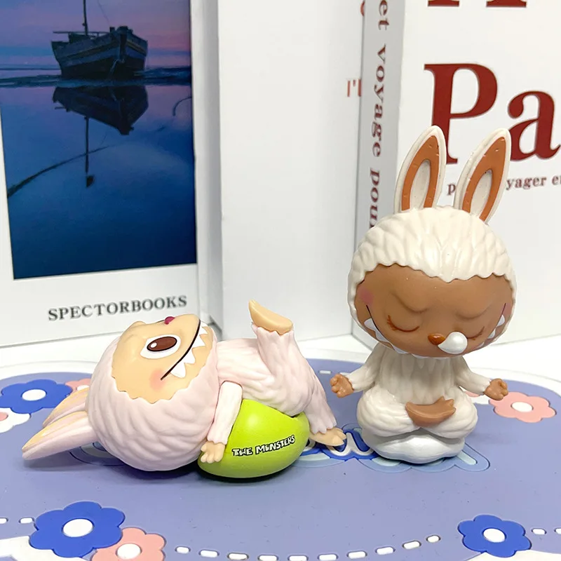 Labubu Blind Box Figure Toy Dolls Yoga Serise For Fans Children Christmas Birthday Gift Labubu Blind Box Figure Toy Dolls Yoga Serise For Fans Children Christmas Birthday Gift
