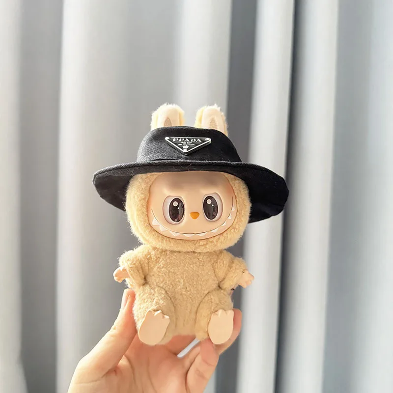 Suitable For 15-17cm Labubu Blind Box Keychain Vinyl Doll Sweater shoes hat bag Set Doll luxury clothes accessories Suitable For 15-17cm Labubu Blind Box Keychain Vinyl Doll Sweater shoes hat bag Set Doll luxury clothes accessories