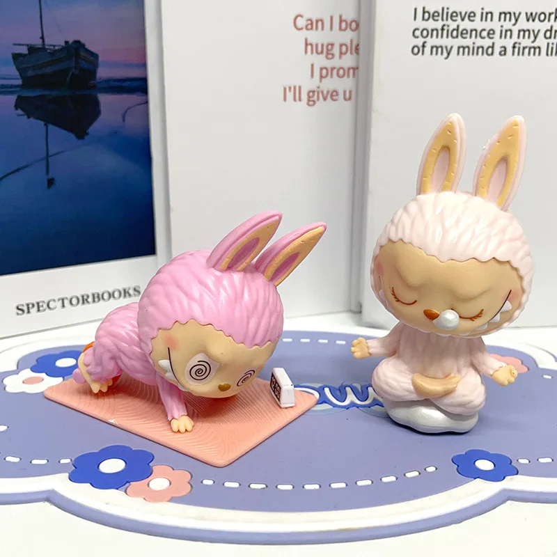 Labubu Blind Box Figure Toy Dolls Yoga Serise For Fans Children Christmas Birthday Gift Labubu Blind Box Figure Toy Dolls Yoga Serise For Fans Children Christmas Birthday Gift