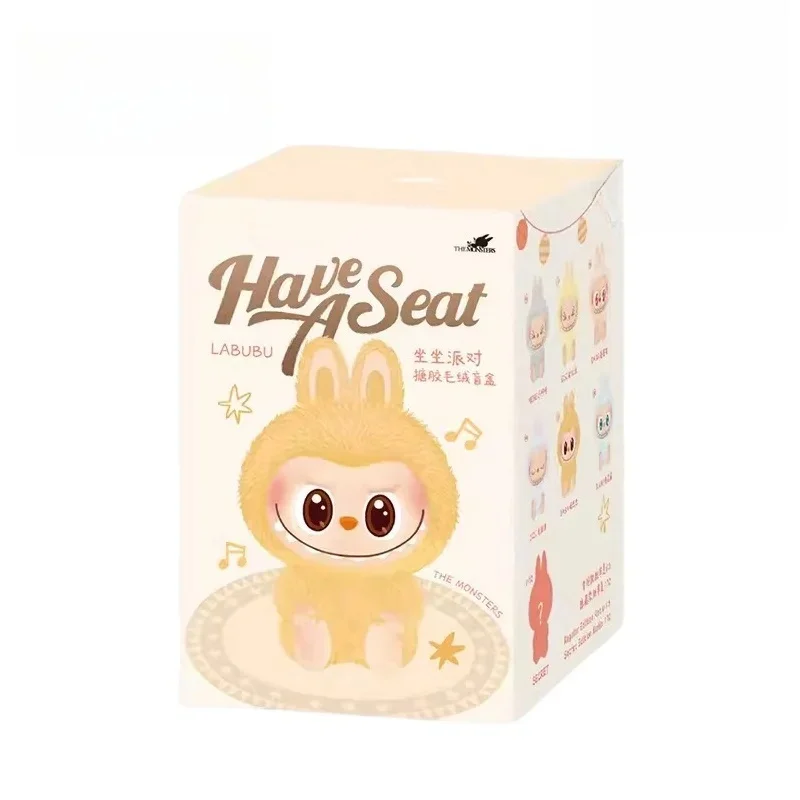 Hot The Monsters Have A Seat Series Labubu Vinyl Plush Doll Blind Box Toy Action Figure Anime Model Mystery Box Gift Collection Hot The Monsters Have A Seat Series Labubu Vinyl Plush Doll Blind Box Toy Action Figure Anime Model Mystery Box Gift Collection