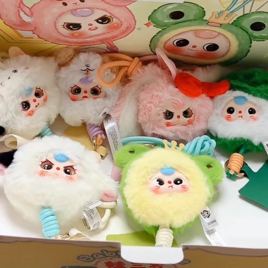 Baby Three Plush Phone Lanyard Blind Box Outdoor Cute Plush Keychain Pendant Phone Decoration Doll Trendy Toy Kid Christmas Gift Baby Three Plush Phone Lanyard Blind Box Outdoor Cute Plush Keychain Pendant Phone Decoration Doll Trendy Toy Kid Christmas Gift
