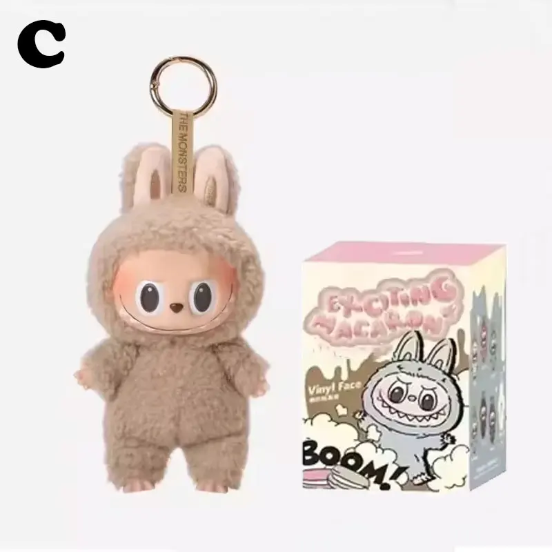 For New The Monster Labubu 3V Blind Box Series PVC Labubu Macaron Pendant Doll Monster Keychain Birthday Holiday For Kids Gift For New The Monster Labubu 3V Blind Box Series PVC Labubu Macaron Pendant Doll Monster Keychain Birthday Holiday For Kids Gift
