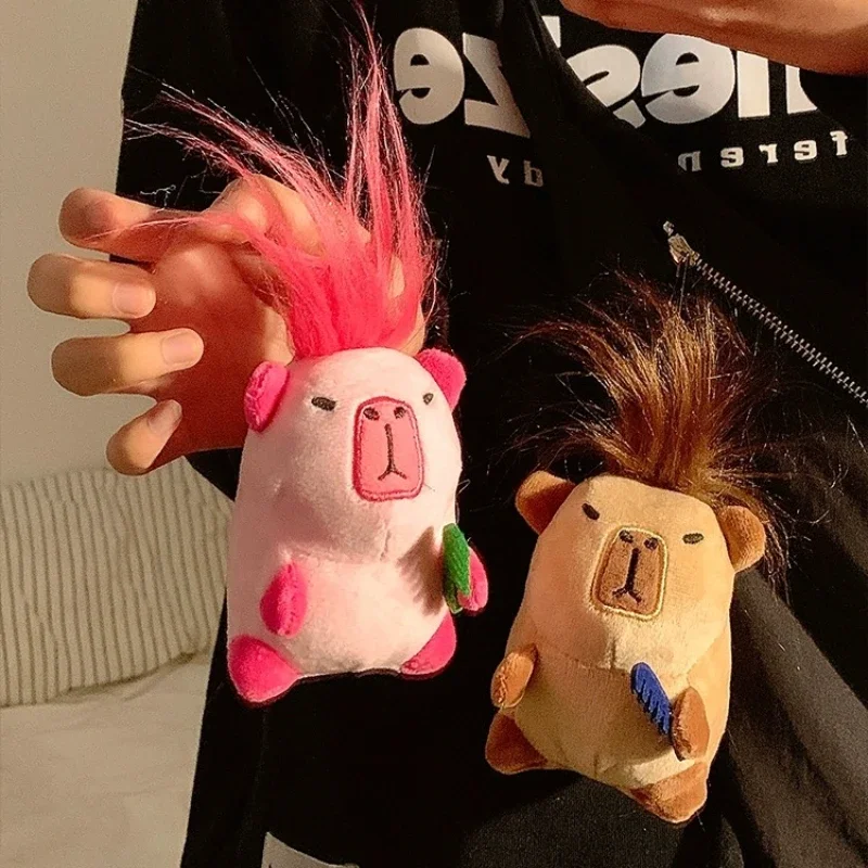 1-20PCS Kawaii Keychain Plush Pendant Explosive Kapybara Plush Pendant Keychain Toys Bag Pendant Doll Car Decoration Doll 1-20PCS Kawaii Keychain Plush Pendant Explosive Kapybara Plush Pendant Keychain Toys Bag Pendant Doll Car Decoration Doll