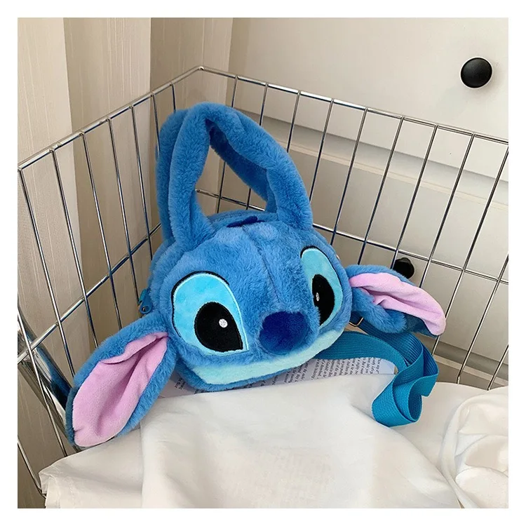 Disney Anime Lilo & Stitch Toy Kawaii Messenger Bag Girl Heart Handbag Stitch Doll Children Cartoon Soft Sweetheart Shoulder Bag Disney Anime Lilo & Stitch Toy Kawaii Messenger Bag Girl Heart Handbag Stitch Doll Children Cartoon Soft Sweetheart Shoulder Bag