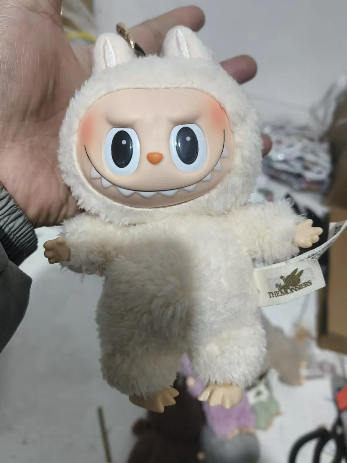 17cm Labubu Panda Mentor Series Blind Box Vinyl Doll Trendy Ornament  Keychain Collected 1:1 Replica High Qualitybirthday Gift