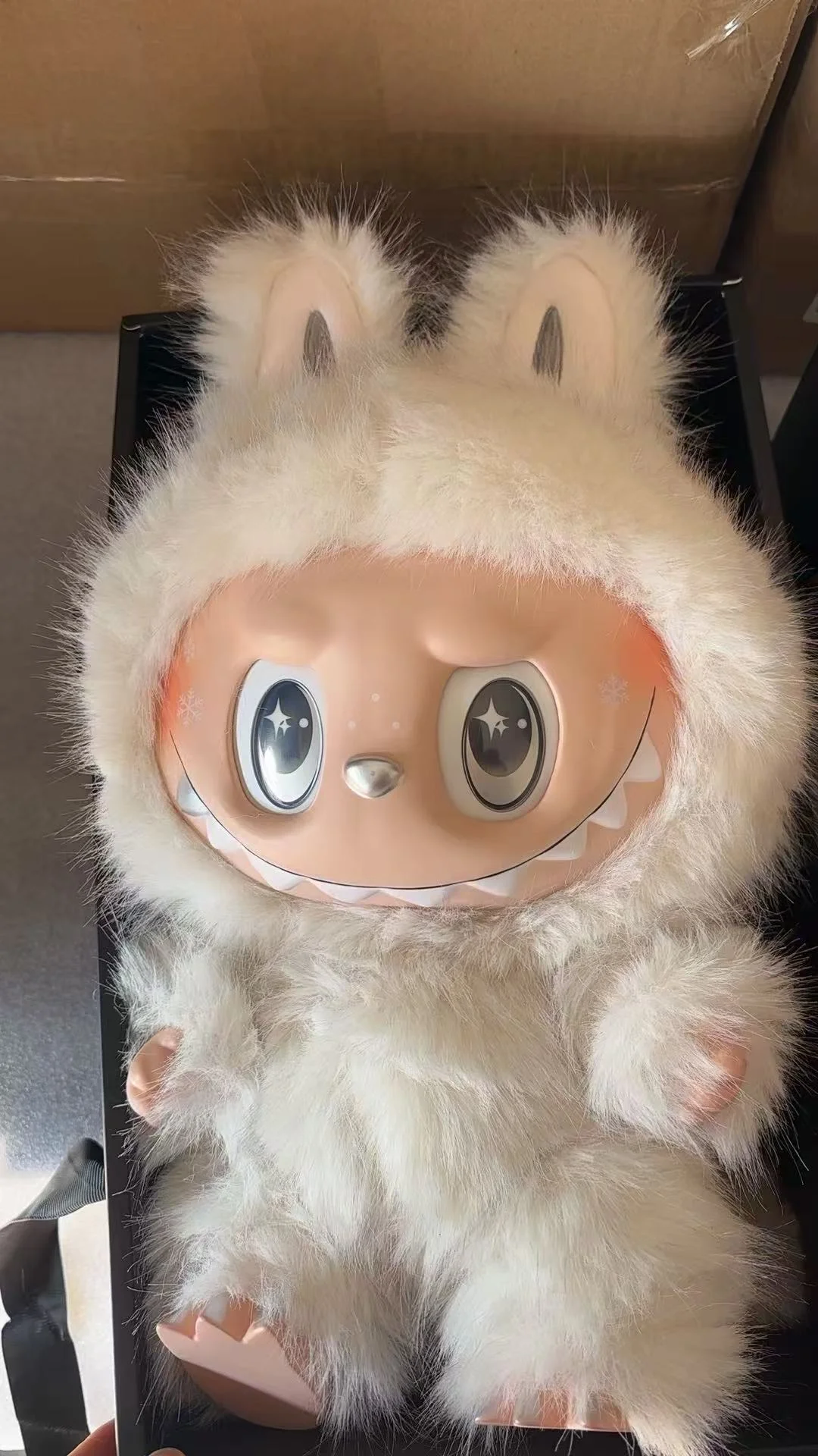 In Stock New 38cm The Monster Labubu Series Zimomo Big Angel Creative Doll Vinyl Pendant Doll Model Replica Toys Birthday Gifts In Stock New 38cm The Monster Labubu Series Zimomo Big Angel Creative Doll Vinyl Pendant Doll Model Replica Toys Birthday Gifts