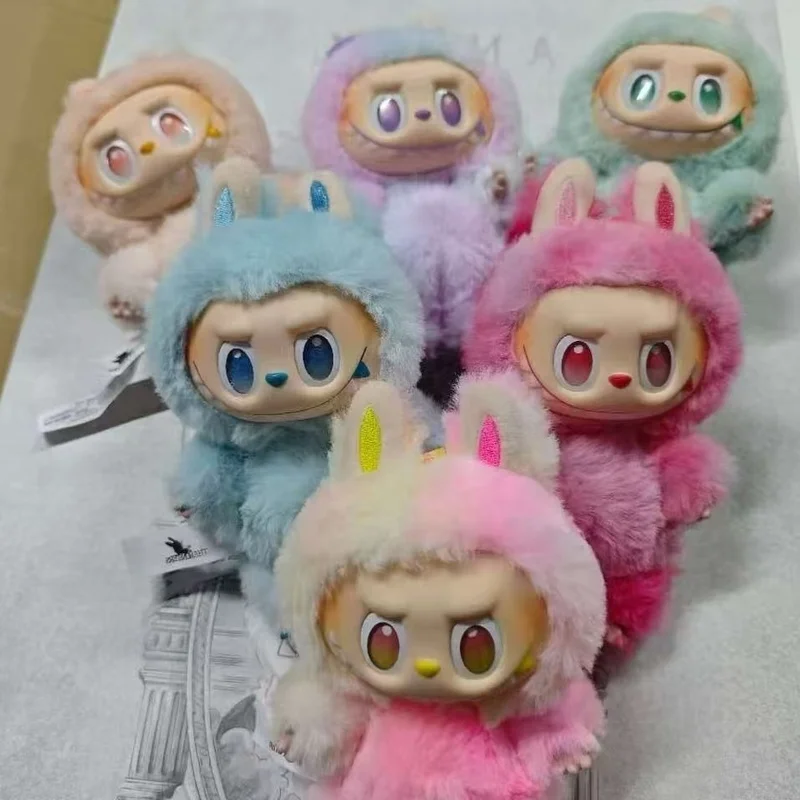 G6 Good-Quality Labubu 3.0 Big Into Energy Replica 17cm Labubu V1  Monsters Blind Box Toys Cardiac Macarone Girl Gifts Keychain