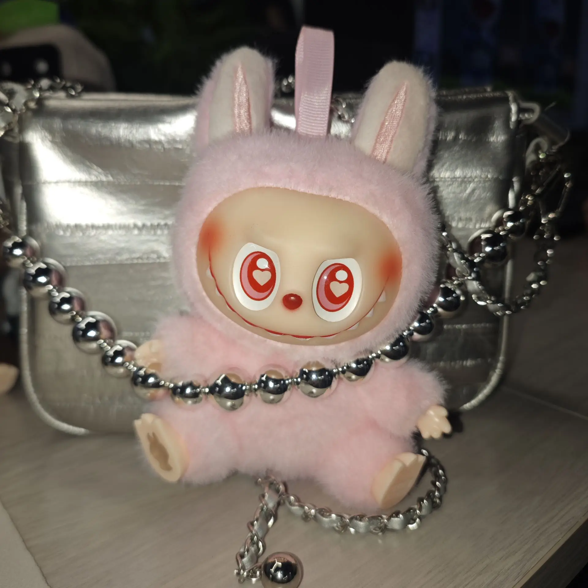 15cm The Monsters Labubu Vinyl Doll Plush Pendant Cute Desktop Ornament Decoration Plush Toy Backpack Pendant Girl Birthday Gift 15cm The Monsters Labubu Vinyl Doll Plush Pendant Cute Desktop Ornament Decoration Plush Toy Backpack Pendant Girl Birthday Gift