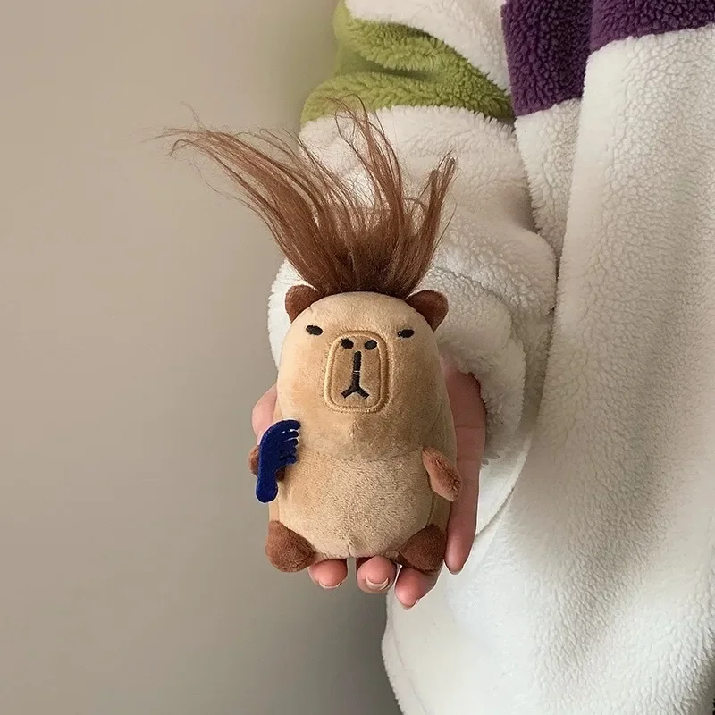 1-20PCS Kawaii Keychain Plush Pendant Explosive Kapybara Plush Pendant Keychain Toys Bag Pendant Doll Car Decoration Doll 1-20PCS Kawaii Keychain Plush Pendant Explosive Kapybara Plush Pendant Keychain Toys Bag Pendant Doll Car Decoration Doll
