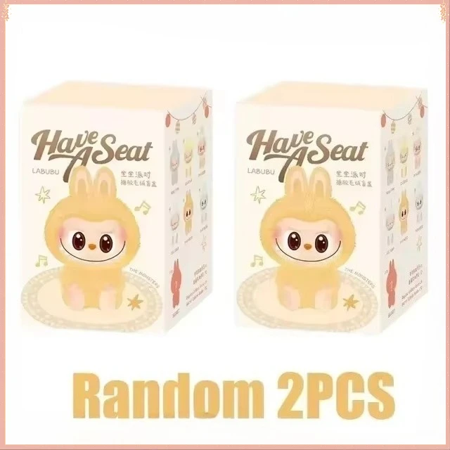 High Quality Macaron The Monsters Labubu Sitting Party Vinyl Plush Blind Box Decorative Surprise Box Doll Collection Gift High Quality Macaron The Monsters Labubu Sitting Party Vinyl Plush Blind Box Decorative Surprise Box Doll Collection Gift