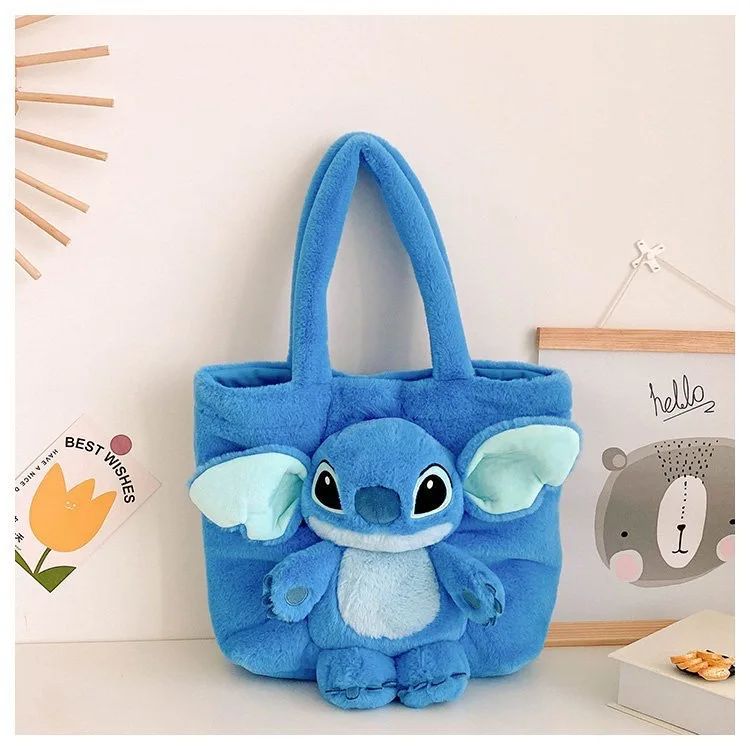 Disney Anime Lilo & Stitch Toy Kawaii Messenger Bag Girl Heart Handbag Stitch Doll Children Cartoon Soft Sweetheart Shoulder Bag Disney Anime Lilo & Stitch Toy Kawaii Messenger Bag Girl Heart Handbag Stitch Doll Children Cartoon Soft Sweetheart Shoulder Bag