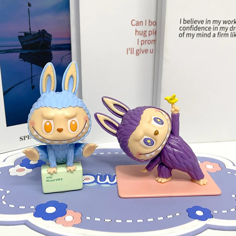 Labubu Blind Box Figure Toy Dolls Yoga Serise For Fans Children Christmas Birthday Gift Labubu Blind Box Figure Toy Dolls Yoga Serise For Fans Children Christmas Birthday Gift