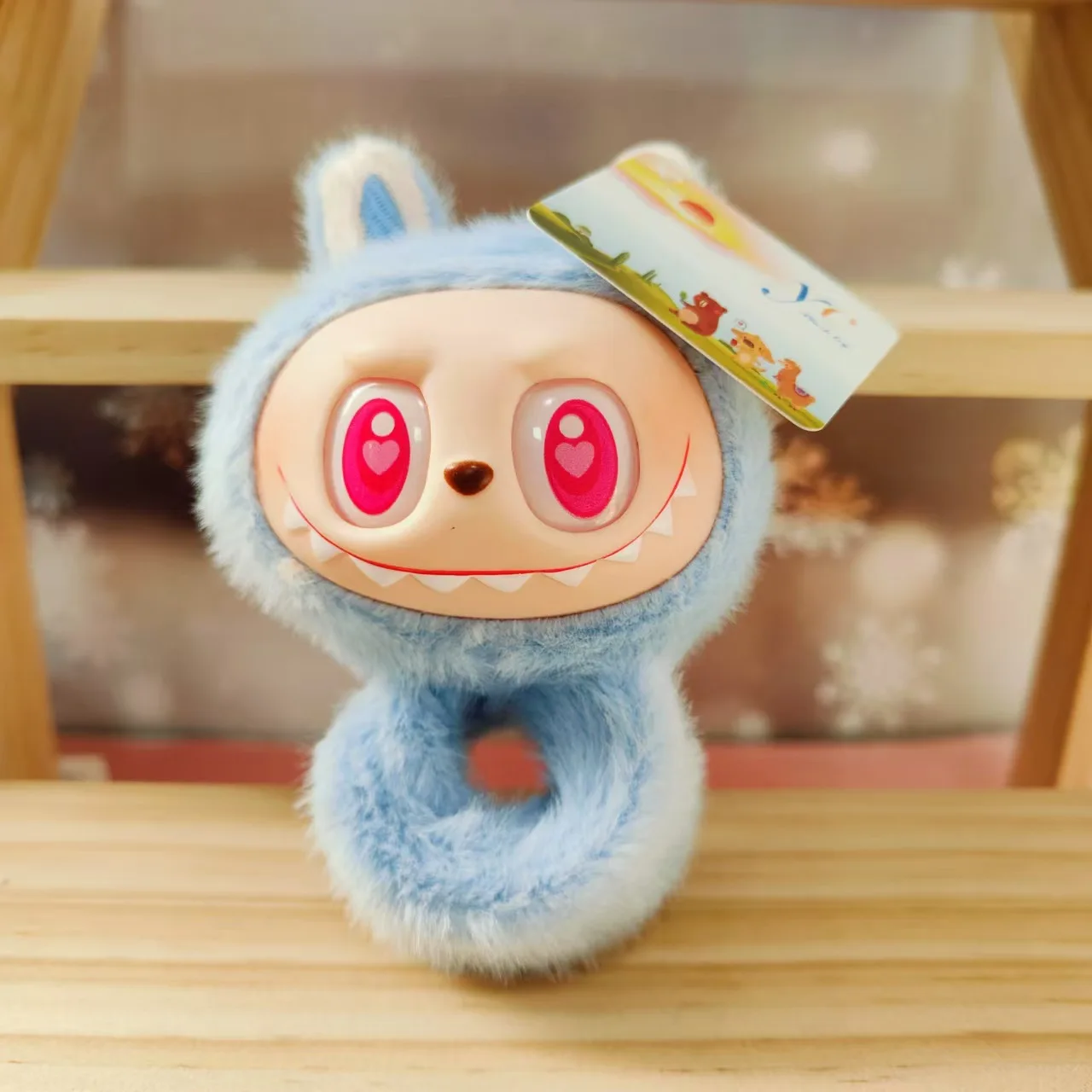 New labubu labubu snap ring plush doll cute toy doll doll wrist models men and women gifts New labubu labubu snap ring plush doll cute toy doll doll wrist models men and women gifts