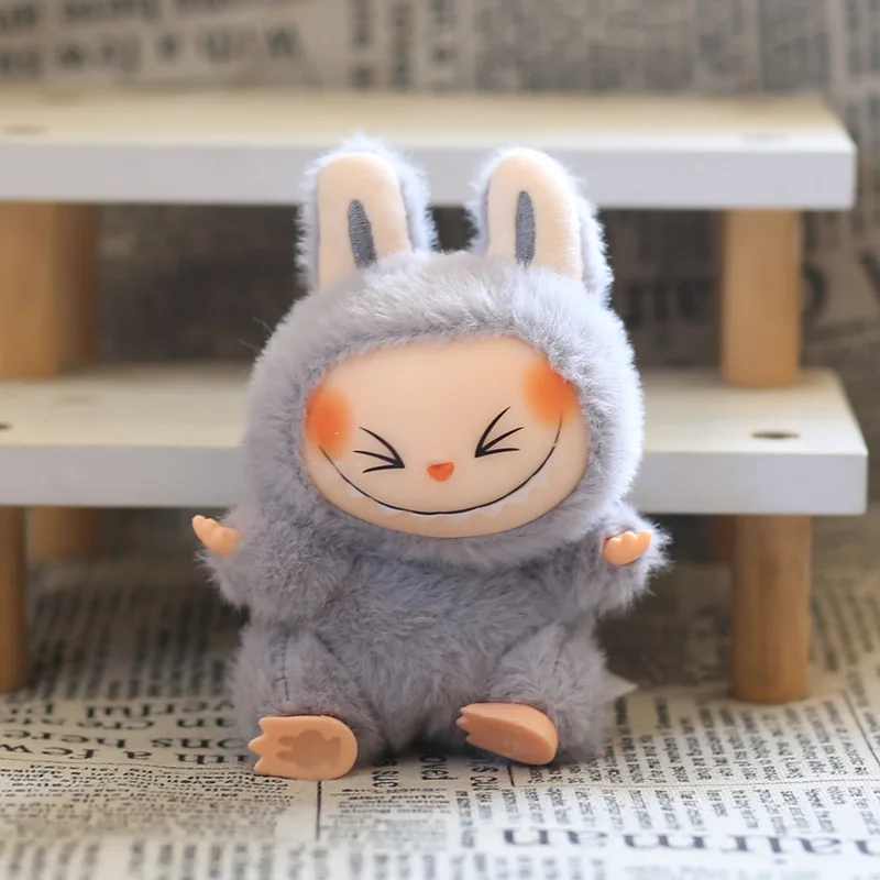 15cm Labubu Plush Keychain Cartoon Three-dimensional Enamel Doll Students Schoolbag Pendant Car Key Chain Gifts for Children 15cm Labubu Plush Keychain Cartoon Three-dimensional Enamel Doll Students Schoolbag Pendant Car Key Chain Gifts for Children