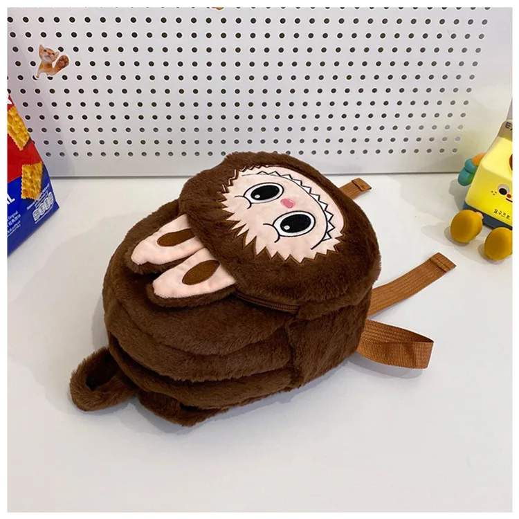 2024 Labubu Bakcpack for Girls Kids Cute Cartoon Plush Doll Bag Student Kawaii Backpack Outdoor Travel Bag 2024 Labubu Bakcpack for Girls Kids Cute Cartoon Plush Doll Bag Student Kawaii Backpack Outdoor Travel Bag