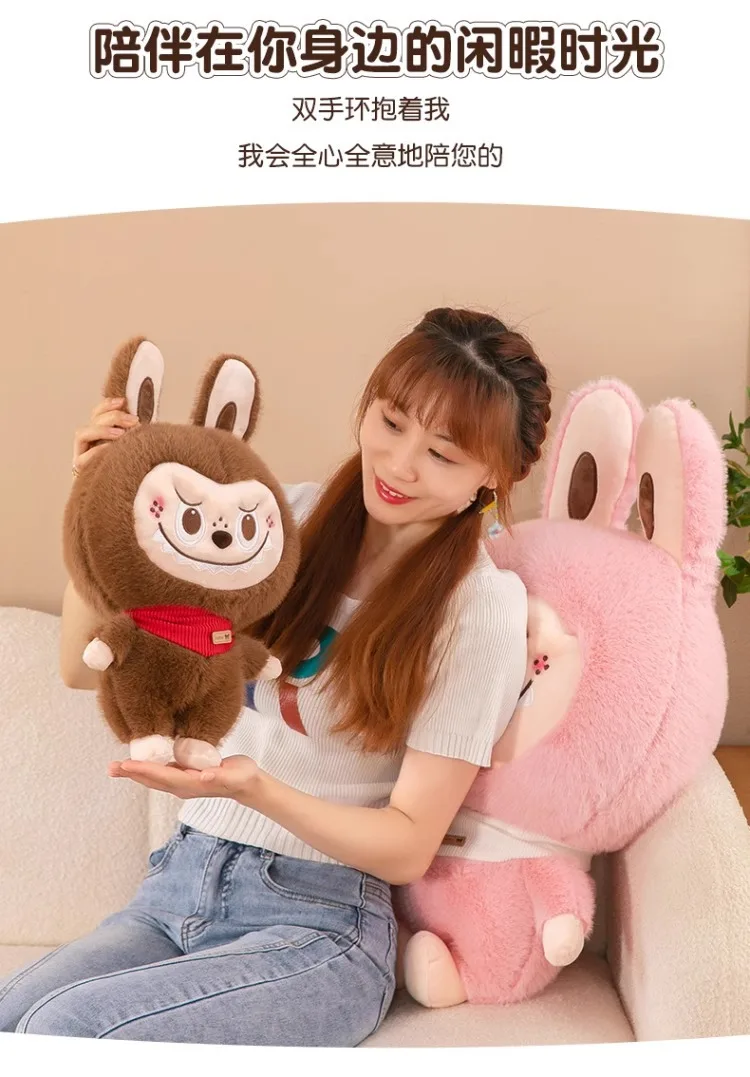 25CM Rabbit Labubu Plush Toy Cartoon Cute Cloth Doll Accompany Sleeping Plush Pillow Doll Birthday Gift Home Decor Plushie Toy 25CM Rabbit Labubu Plush Toy Cartoon Cute Cloth Doll Accompany Sleeping Plush Pillow Doll Birthday Gift Home Decor Plushie Toy