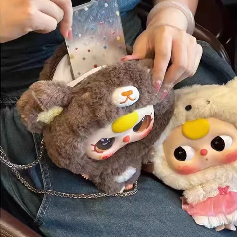 Baby Three Big Head Baby Zipper Bag Series Blind Box Desktop Exquisite Decoration Plush Doll Creative Fun Mysterious Box Gift Baby Three Big Head Baby Zipper Bag Series Blind Box Desktop Exquisite Decoration Plush Doll Creative Fun Mysterious Box Gift