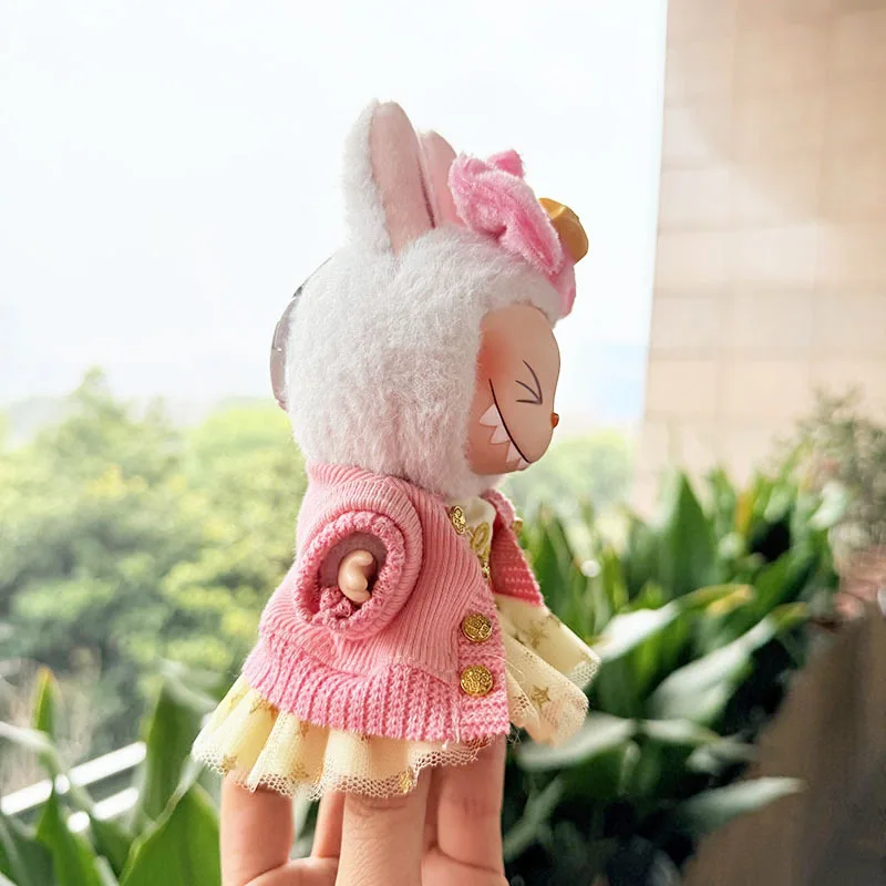 Original 17cm labubu clothes outfit Plush doll clothes Macaron Cute Clothing DIY Kid Gift Clothes Hair accessories v1v2 clothes Original 17cm labubu clothes outfit Plush doll clothes Macaron Cute Clothing DIY Kid Gift Clothes Hair accessories v1v2 clothes