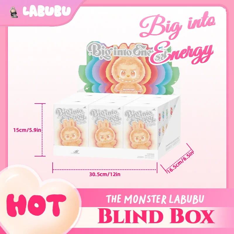 1:1 Quality Kawaii Monster For Labubu Series PVC Macaron Pendant Doll Monster Keychain Birthday Holiday Kids Gift