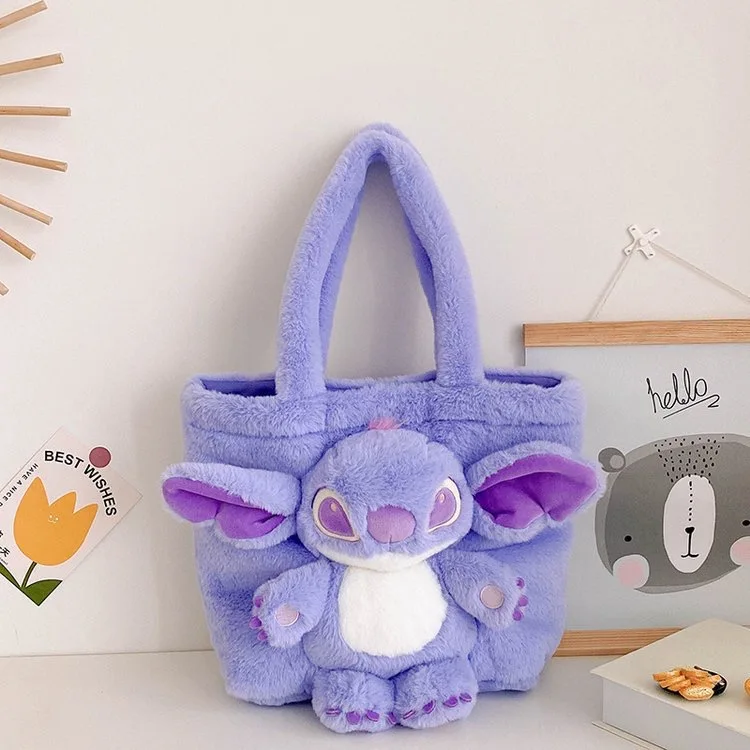 Disney Anime Lilo & Stitch Toy Kawaii Messenger Bag Girl Heart Handbag Stitch Doll Children Cartoon Soft Sweetheart Shoulder Bag Disney Anime Lilo & Stitch Toy Kawaii Messenger Bag Girl Heart Handbag Stitch Doll Children Cartoon Soft Sweetheart Shoulder Bag