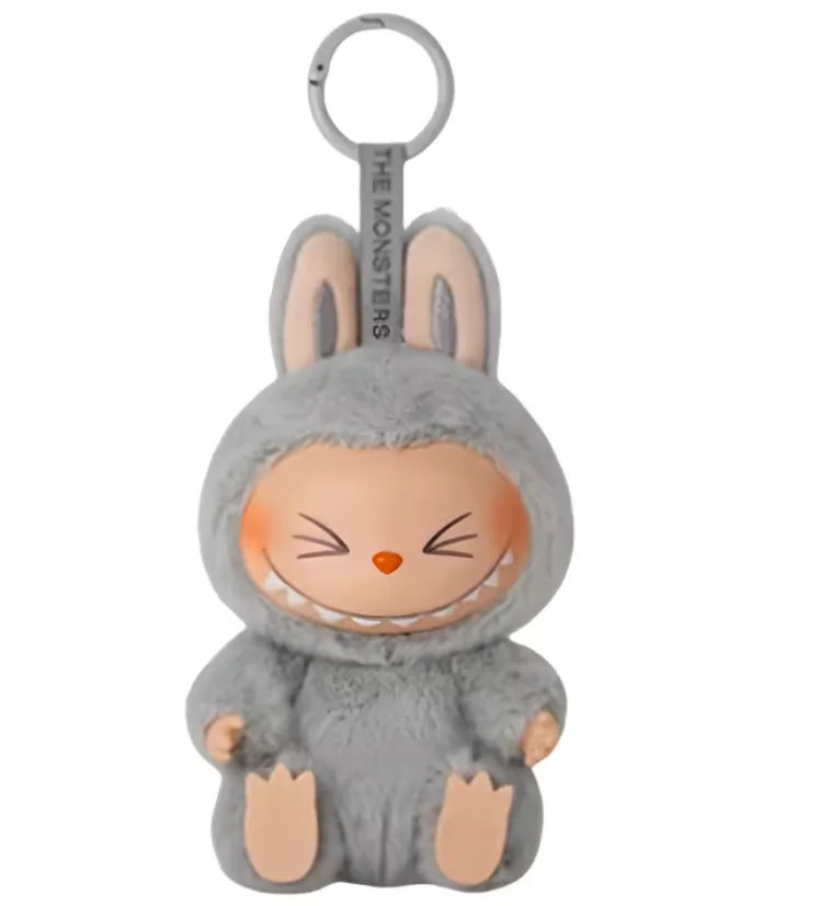 For Anime Figure Labubu Blind Box Have A Seat Series Pendant Flocking Model Kawaii Monster Replica Keychain Toy Christmas Gift For Anime Figure Labubu Blind Box Have A Seat Series Pendant Flocking Model Kawaii Monster Replica Keychain Toy Christmas Gift