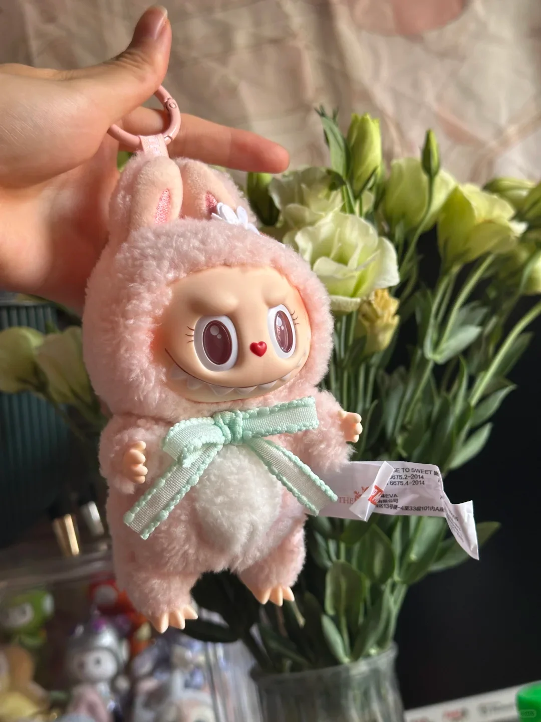 Labubu The Monsters Wild Home Doll - Cartoon Toy, Desktop Ornament with Pendant, Perfect for Kids Labubu The Monsters Wild Home Doll - Cartoon Toy, Desktop Ornament with Pendant, Perfect for Kids