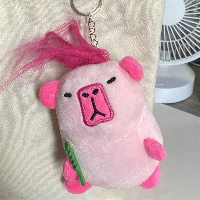 1-20PCS Kawaii Keychain Plush Pendant Explosive Kapybara Plush Pendant Keychain Toys Bag Pendant Doll Car Decoration Doll 1-20PCS Kawaii Keychain Plush Pendant Explosive Kapybara Plush Pendant Keychain Toys Bag Pendant Doll Car Decoration Doll