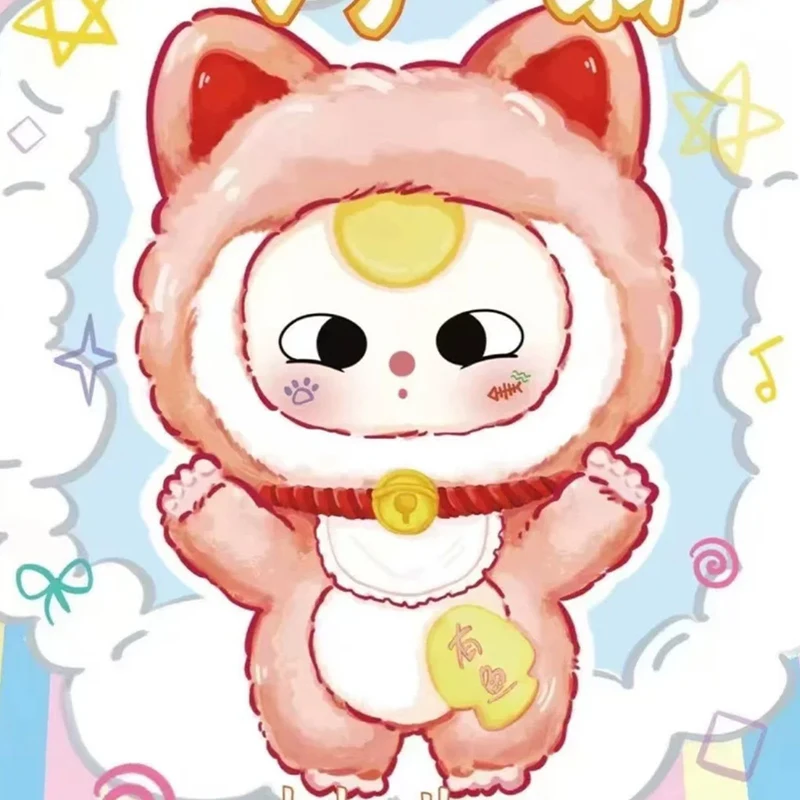 Baby Three Billionaire Lucky Cat Series Blind Box Toys Mystery Box Caixa Misteriosa Plush Doll Stuffed Doll Toy for Girls Gift Baby Three Billionaire Lucky Cat Series Blind Box Toys Mystery Box Caixa Misteriosa Plush Doll Stuffed Doll Toy for Girls Gift