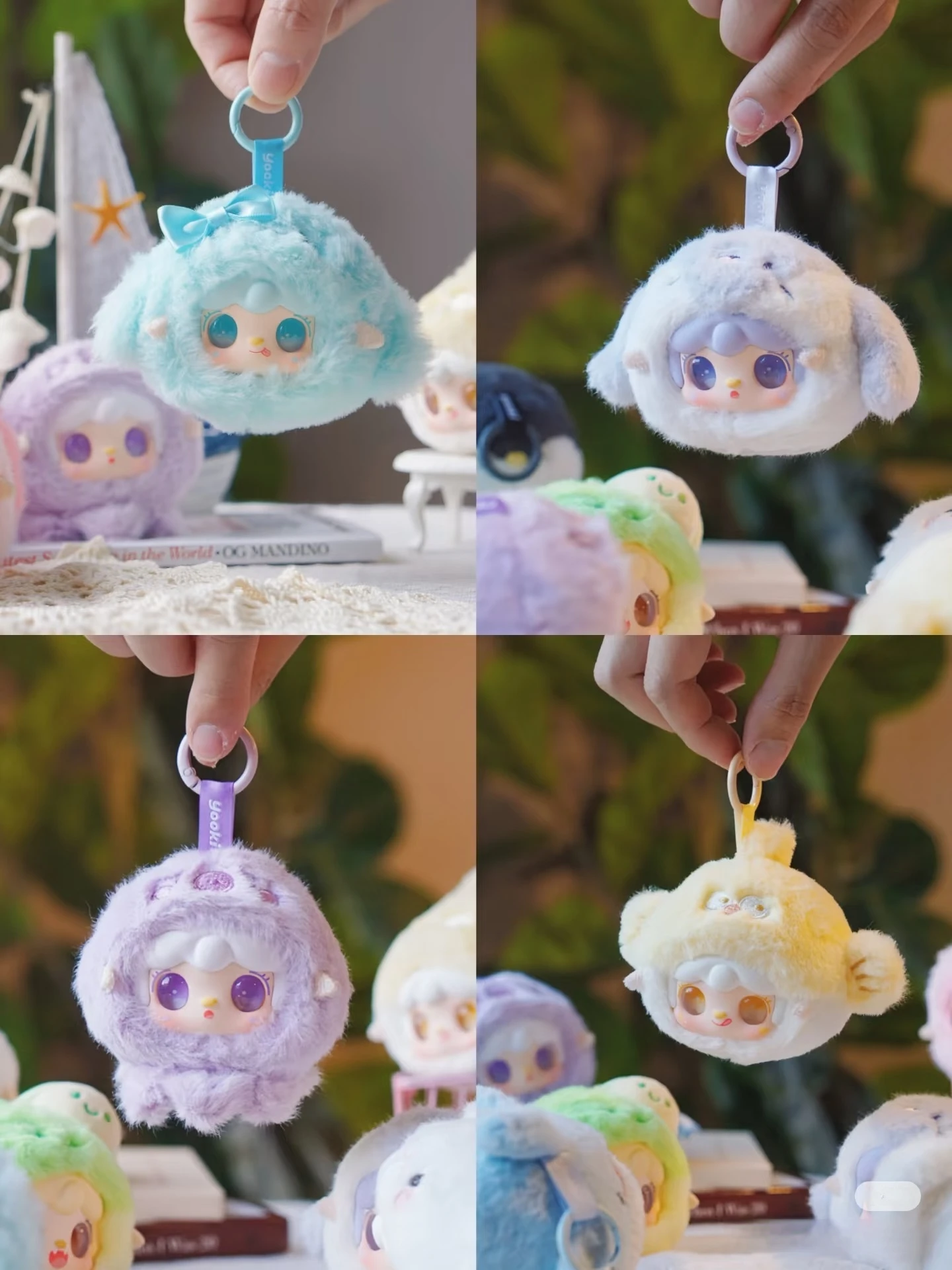 Yooki V6 Ocean Baby Series Blind Box Plush Doll Bag Pendant Keychain Desktop Decor Guess Doll Mystery Box Toys Cute Girl Gifts Yooki V6 Ocean Baby Series Blind Box Plush Doll Bag Pendant Keychain Desktop Decor Guess Doll Mystery Box Toys Cute Girl Gifts