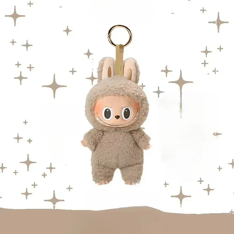 Cute For Labubu The Monsters Doll Blind Box Heart-Moving Macaron Mokoko Anime Figures Guess Bag Hanging Pendant Gift