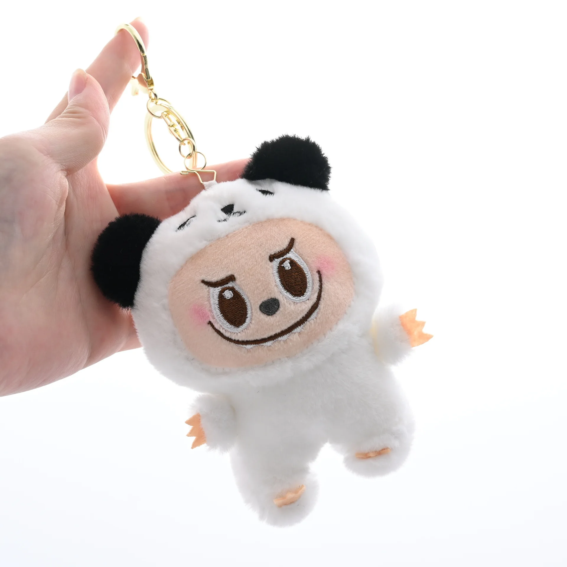 LABUBU New Monster Plush Key Chain Bag Decoration Accessories Plush Doll Bag Pendant Decoration Keychain Women Girls Gifts LABUBU New Monster Plush Key Chain Bag Decoration Accessories Plush Doll Bag Pendant Decoration Keychain Women Girls Gifts